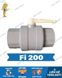 Van nhựa PVC Fi 200
