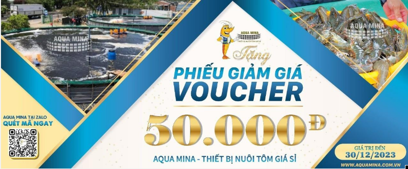 Hỗ trợ ngay 50.000VNĐ cho đơn hàng từ 2tr VNĐ trở lên - áp dụng khi đặt hàng tại nhóm Zalo AQUA MINA