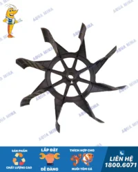 Quạt đen cánh đúc thái - không cốt