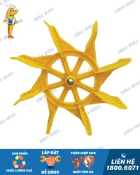 Quạt vàng cánh đúc Thái, cốt inox (2kg)