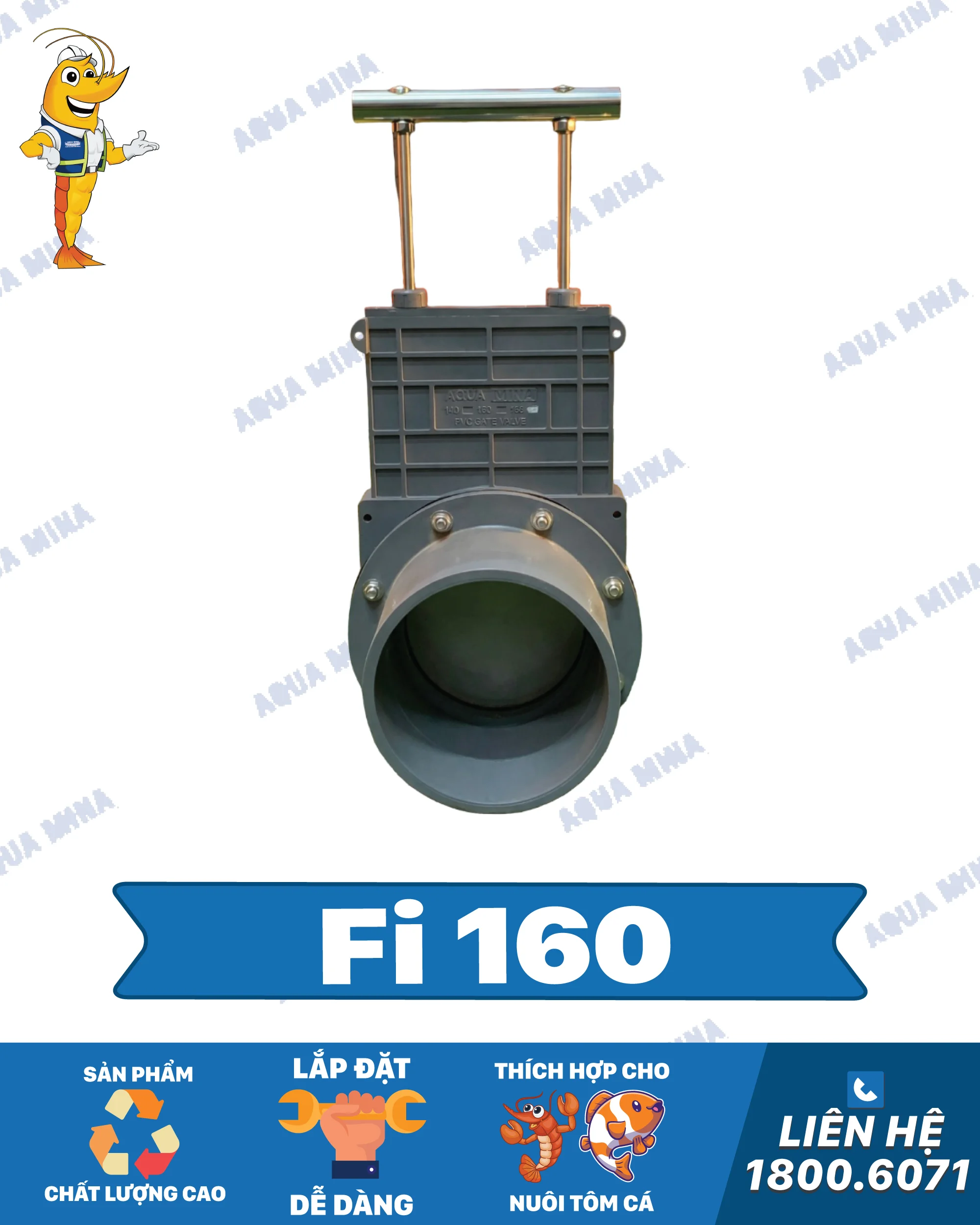 van-cổng-dao-pvc-160-aqua-mina
