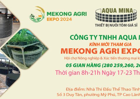 Aqua Mina Tại Mekong Agri Expo 2024