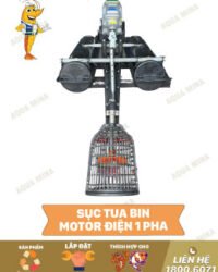 Sục Tua Bin Aqua Mina Motor điện 1 Pha